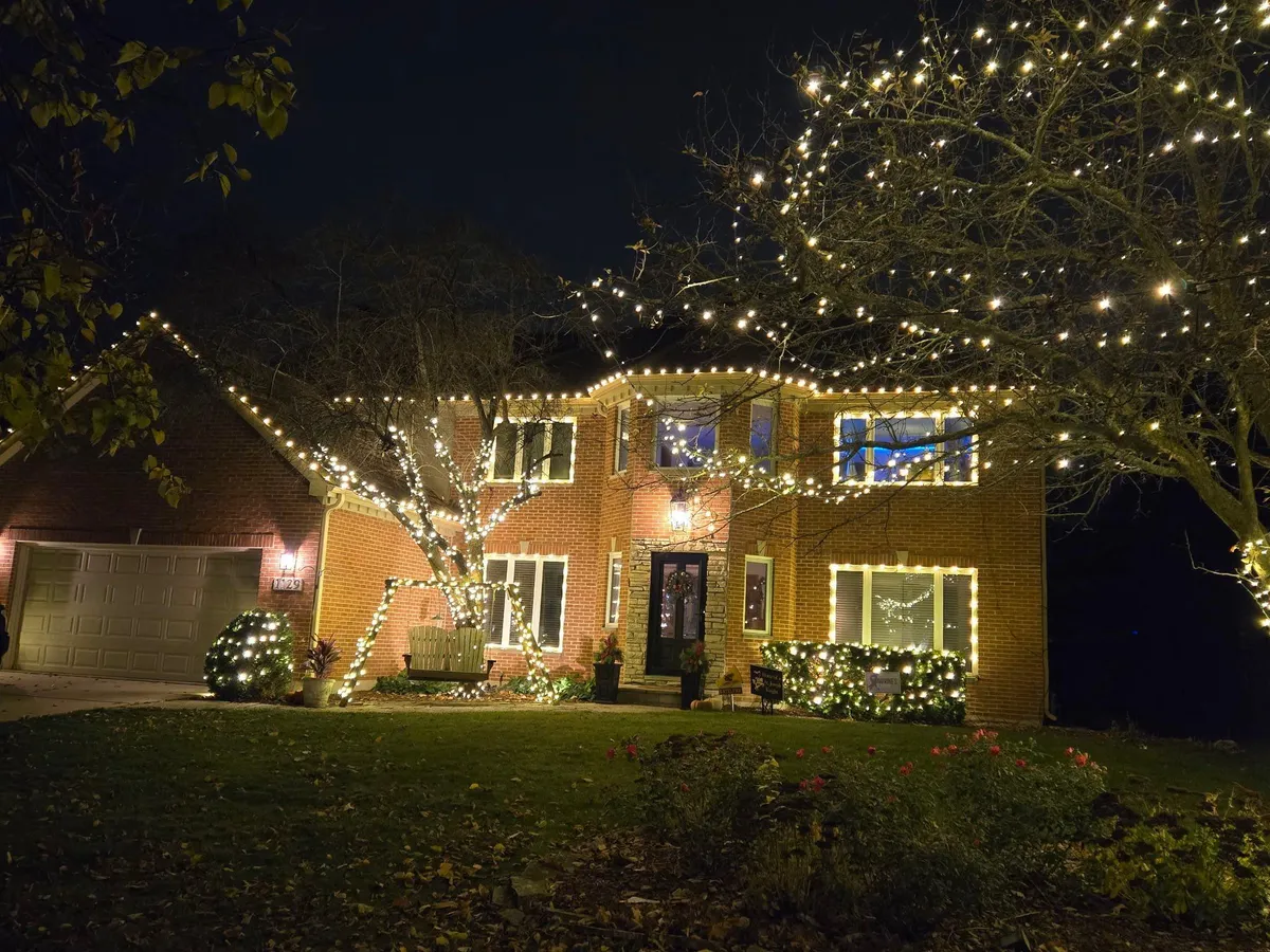 Christmas lighting design